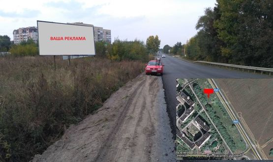 Фото рекламной плоскости по адресу вул. П. Морозенка - ТРЦ Подоляни