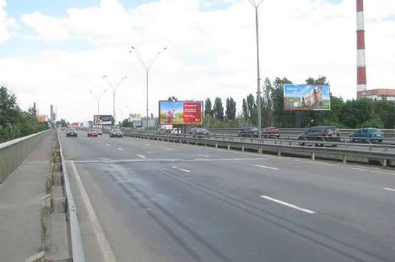 Фото рекламної площини за адресою Промислова (Видубичі) вул., Південний міст; №2 (в напр. Харківської пл. ) Фото рекламної площини за адресою Промислова (Видубичі) вул., Південний міст; №2 (в напр. Харківської пл. )