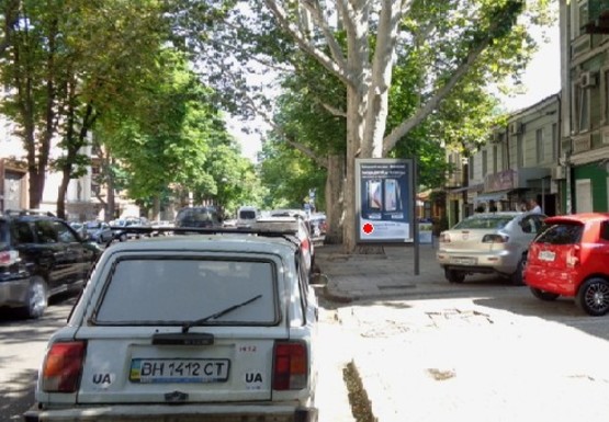 Фото рекламной плоскости по адресу Екатерининская ул., 41