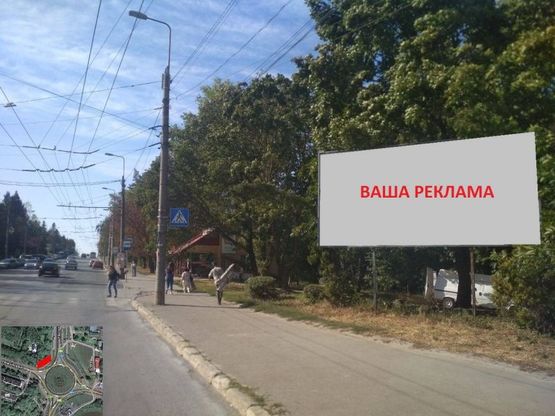 Фото рекламной плоскости по адресу вул. 15 квітня - Збаразьке кільце (зправа) Фото рекламной плоскости по адресу вул. 15 квітня - Збаразьке кільце (зправа)