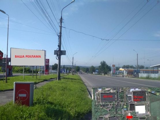 Фото рекламної площини за адресою вул. Микулинецька  - РОСТ метал Фото рекламної площини за адресою вул. Микулинецька  - РОСТ метал