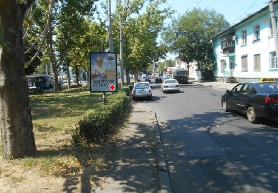 Фото рекламной плоскости по адресу Адмиральский пр.,40 [35 А]