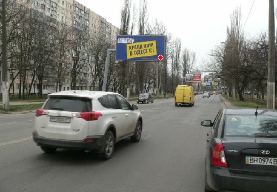 Фото рекламной плоскости по адресу Добровольского ул., 102