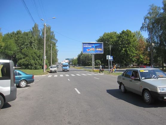 Фото рекламної площини за адресою пр-т Юності, 75