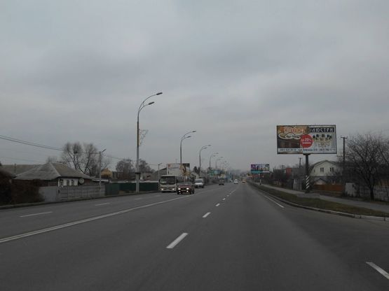 Фото рекламної площини за адресою м. Бровари, вул. Київська, 108