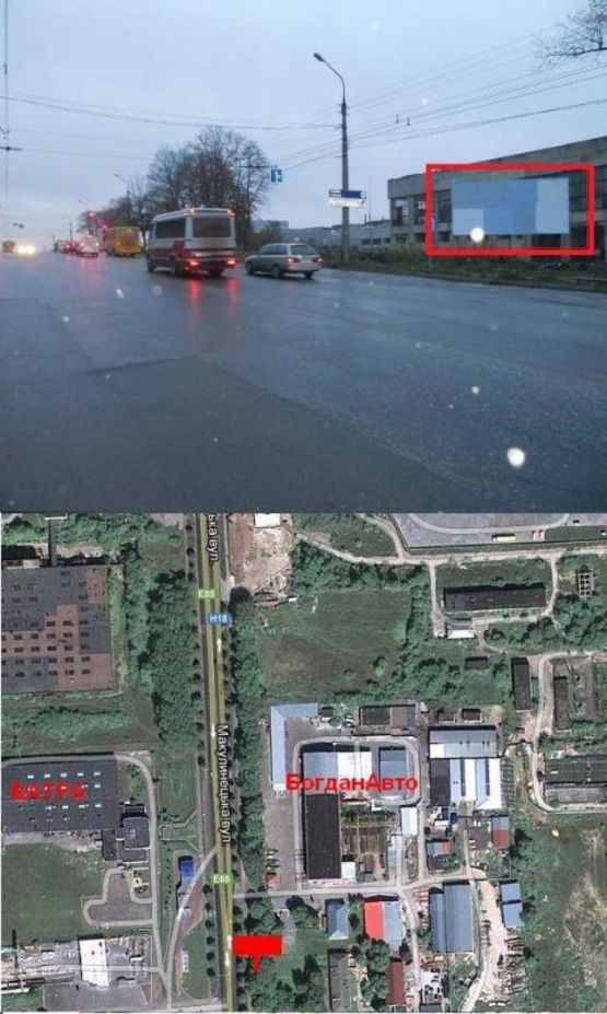 Фото рекламної площини за адресою вул. Микулинецька - Богдан-АВТО - ВАТРА А Фото рекламної площини за адресою вул. Микулинецька - Богдан-АВТО - ВАТРА А