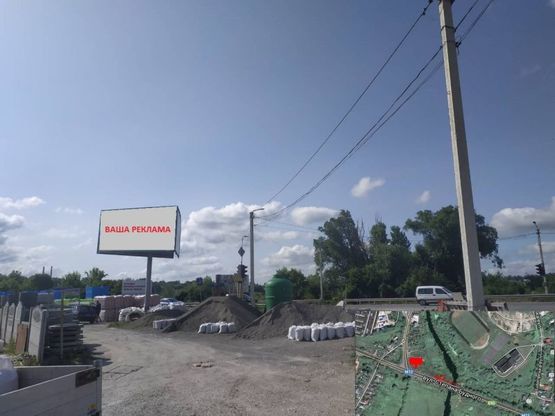 Фото рекламной плоскости по адресу вул. Будного - поворот на центральний ринок (зправа) Фото рекламной плоскости по адресу вул. Будного - поворот на центральний ринок (зправа)