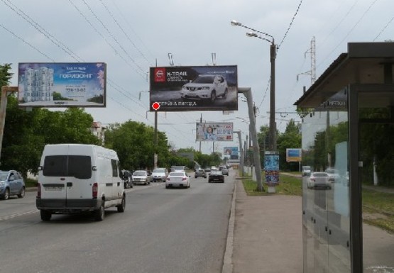 Фото рекламної площини за адресою Люстдорфская дорога, 146-Г   A