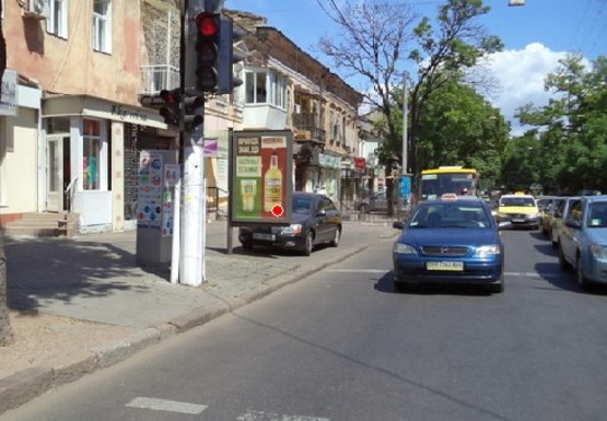 Фото рекламной плоскости по адресу Екатерининская ул., 80 - М. Арнаутская ул. Фото рекламной плоскости по адресу Екатерининская ул., 80 - М. Арнаутская ул.