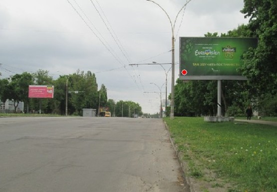 Фото рекламной плоскости по адресу Харьковская ул., 58