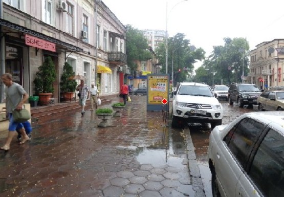 Фото рекламної площини за адресою Преображенская ул., 88 - М. Арнаутская ул.