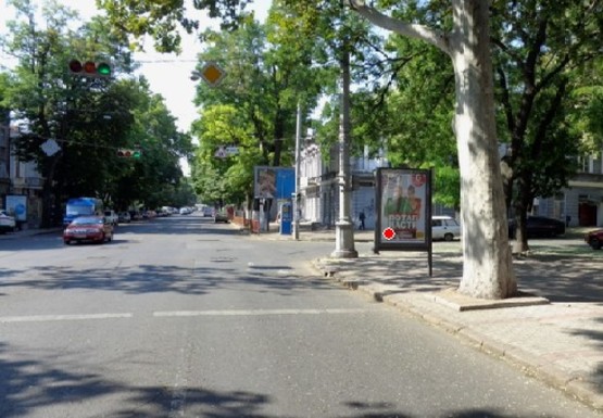 Фото рекламной плоскости по адресу Екатерининская ул., 62 - Базарная ул.