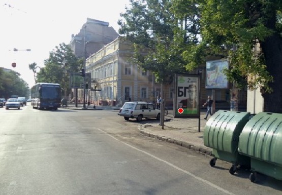 Фото рекламной плоскости по адресу Б. Арнаутская ул., 41 - Ришельевская ул.