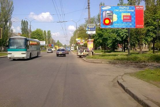 Фото рекламної площини за адресою пр.Мира,20 (ост."ул.Южная"), стА Фото рекламної площини за адресою пр.Мира,20 (ост."ул.Южная"), стА