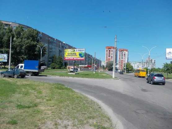 Фото рекламної площини за адресою Михайла Лушпи просп., (зуп. "Інтернаціоналістів") Фото рекламної площини за адресою Михайла Лушпи просп., (зуп. "Інтернаціоналістів")