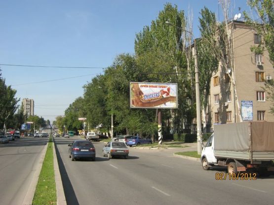 Фото рекламной плоскости по адресу Победы, 59 - Сталеваров
