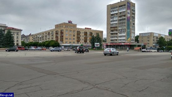 Фото рекламной плоскости по адресу ул.  Победы, 1 (Площадь)