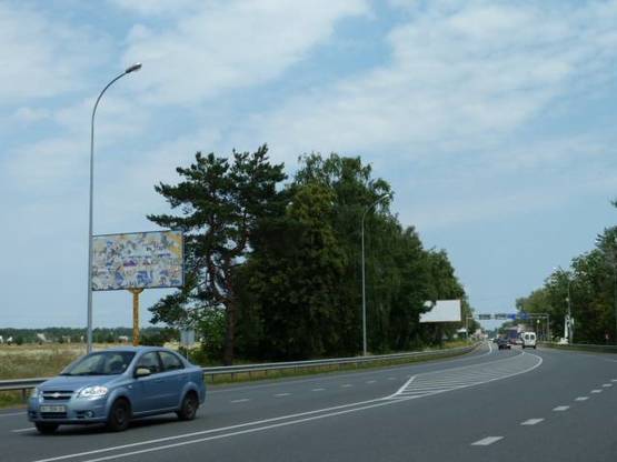 Фото рекламної площини за адресою трасса Киев-Ковель-Ягодин_км 29+300_правый // в Киев