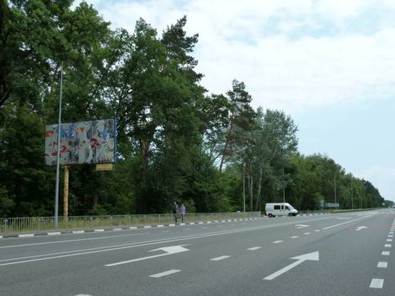 Фото рекламної площини за адресою трасса Киев-Ковель-Ягодин_км 34+600_правый // в Киев