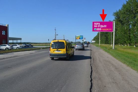 Фото рекламной плоскости по адресу ул. Леся Сердюка -окружная дорога-2- выезд из города в ст пос.Циркуны