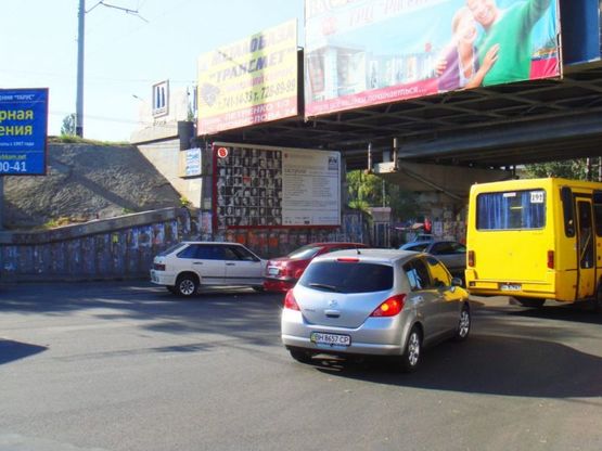 Фото рекламной плоскости по адресу ул. Черноморского Казачества / Эстакада №1