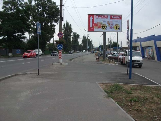 Фото рекламної площини за адресою Немировское шоссе - ул. Иванова Фото рекламної площини за адресою Немировское шоссе - ул. Иванова