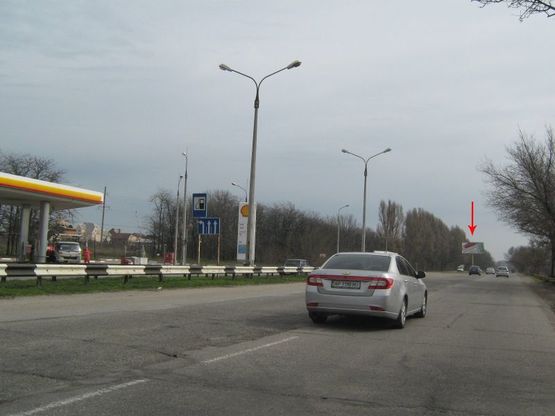 Фото рекламної площини за адресою Тиражная - АЗС Шелл