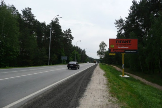Фото рекламной плоскости по адресу трасса Киев-Обухов_км 33+350_правый // из Киева