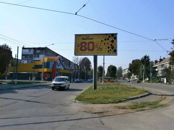 Фото рекламной плоскости по адресу ул. Замостянская - ул. Стрелецкая Фото рекламной плоскости по адресу ул. Замостянская - ул. Стрелецкая