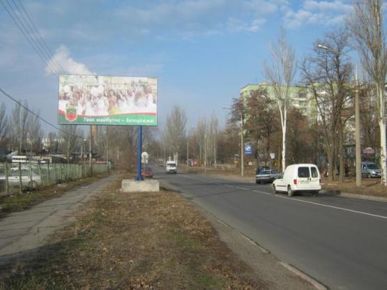 Фото рекламної площини за адресою ул.Заднепровская