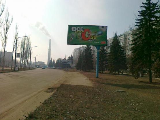Фото рекламной плоскости по адресу ул.Заднепровская-ул.Новгородская
