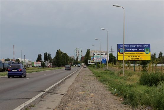 Фото рекламной плоскости по адресу Киевское шоссе, возле заправки WOG Фото рекламной плоскости по адресу Киевское шоссе, возле заправки WOG