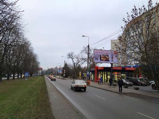 Фото рекламної площини за адресою Крушельницької вул., 1-а Фото рекламної площини за адресою Крушельницької вул., 1-а