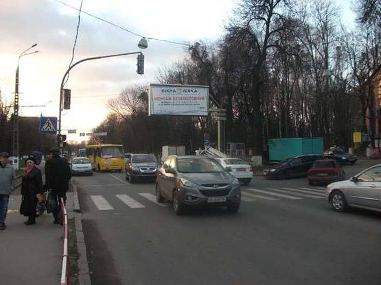 Фото рекламної площини за адресою Хмельницкое шоссе (ост. Студенческая)