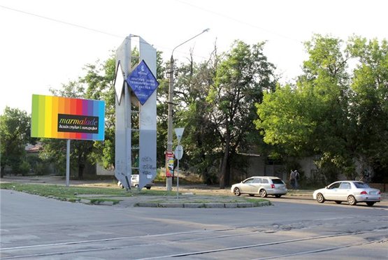 Фото рекламної площини за адресою ул. Чигрина/ ул. М. Морская Фото рекламної площини за адресою ул. Чигрина/ ул. М. Морская