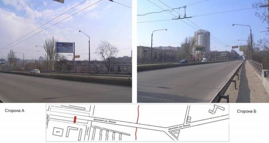 Фото рекламной плоскости по адресу пр.Ленина-Гагарина