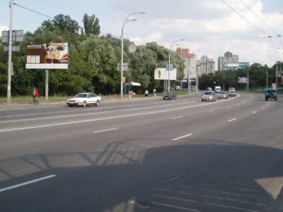 Фото рекламної площини за адресою Валерия Лобановского (Краснозвездный) проспект / Кировоградская ул.