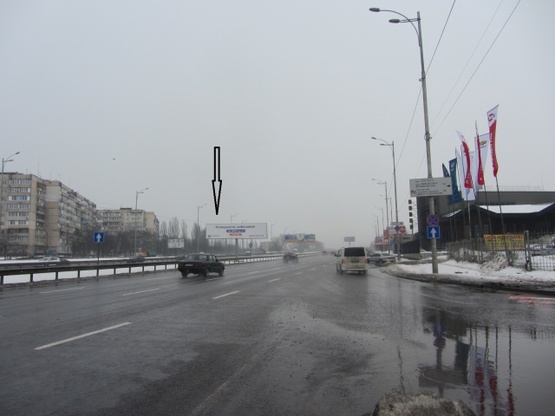 Фото рекламной плоскости по адресу Кольцевая Дорога, поворот на Вишневое, на разделителе, в сторону Одесской площади Фото рекламной плоскости по адресу Кольцевая Дорога, поворот на Вишневое, на разделителе, в сторону Одесской площади