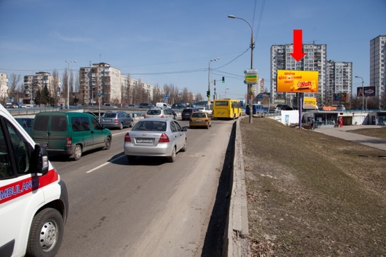 Фото рекламної площини за адресою Курбаса Л. пр-кт  / ул. Картвелишвили, круговая развязка, возле ТЦ "Фокстрот", "Велика Кишеня", в центр Фото рекламної площини за адресою Курбаса Л. пр-кт  / ул. Картвелишвили, круговая развязка, возле ТЦ "Фокстрот", "Велика Кишеня", в центр
