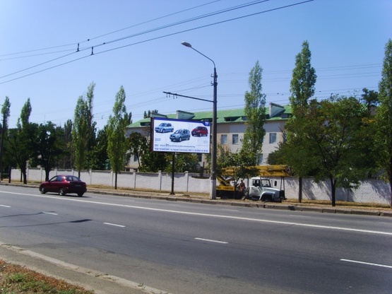 Фото рекламної площини за адресою просп. Героев Украины (воинская часть)