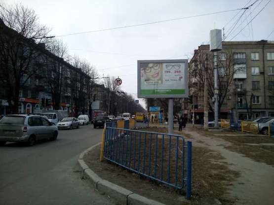 Фото рекламної площини за адресою Олександра Поля просп. (Кірова просп.) - Титова вул. (№3) Фото рекламної площини за адресою Олександра Поля просп. (Кірова просп.) - Титова вул. (№3)