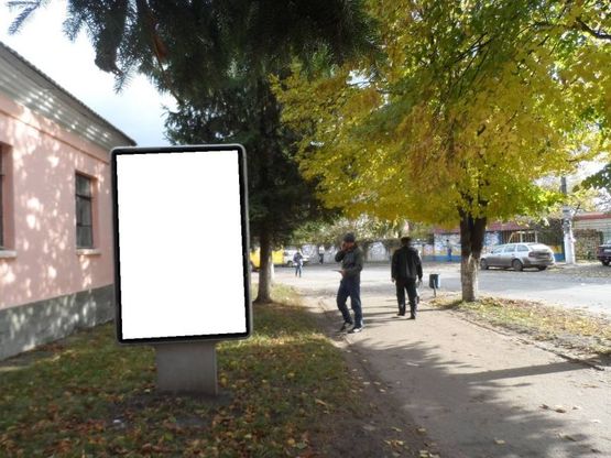 Фото рекламной плоскости по адресу г.Фастов, Привокзальная площадь Фото рекламной плоскости по адресу г.Фастов, Привокзальная площадь