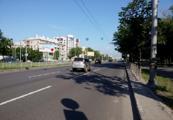 Фото рекламной плоскости по адресу Московский пр., 128 - Кошкина ул.