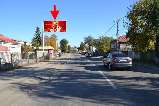 Фото рекламної площини за адресою Дергачи-ул. Сумской путь-Казначейство-в ст. Харькова