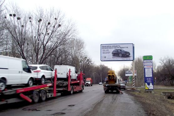 Фото рекламной плоскости по адресу вул. Київське шосе,29