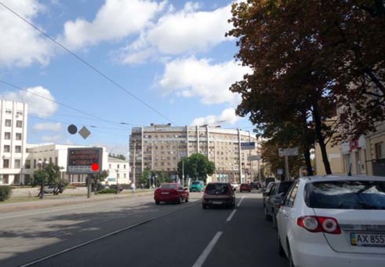 Фото рекламної площини за адресою Московский пр. - Примеровская ул.