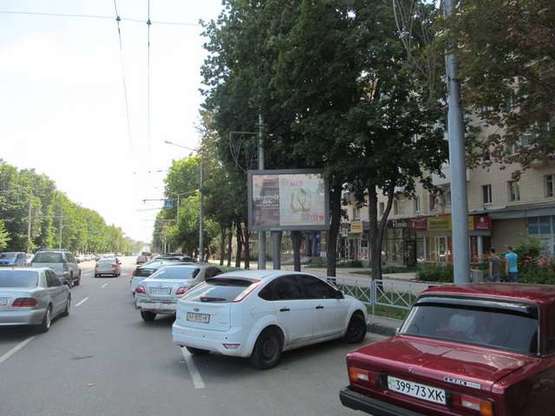 Фото рекламної площини за адресою Науки просп. (Леніна просп.), 41 (№1)