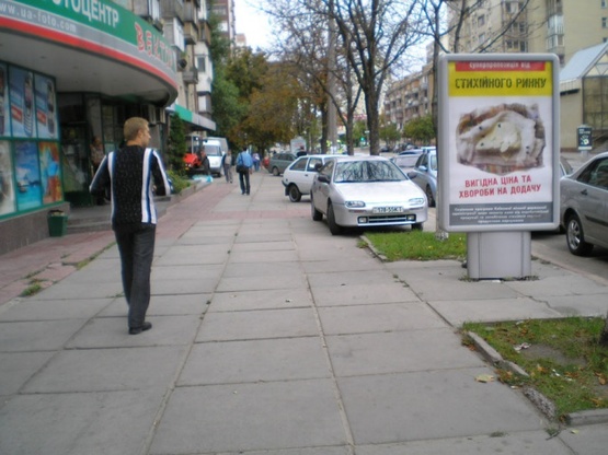 Фото рекламной плоскости по адресу ул.Горького,170-172 Фото рекламной плоскости по адресу ул.Горького,170-172