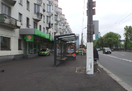 Фото рекламной плоскости по адресу Победы пл. 3