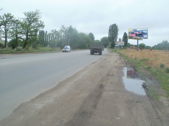 Фото рекламної площини за адресою Херсонское шоссе - выезд, 1